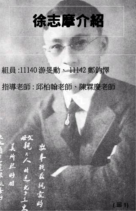 徐志摩介紹