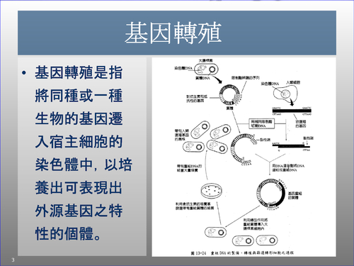基因轉殖的技術與應用