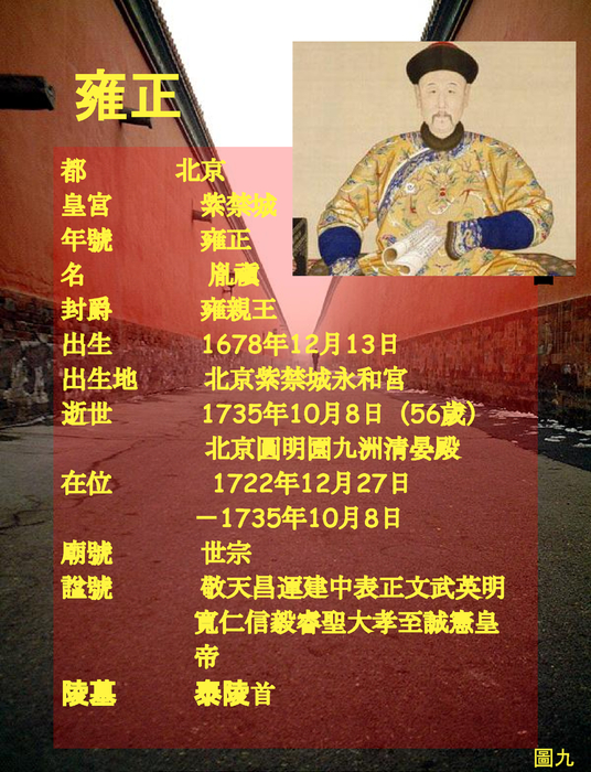 大清帝國-雍正