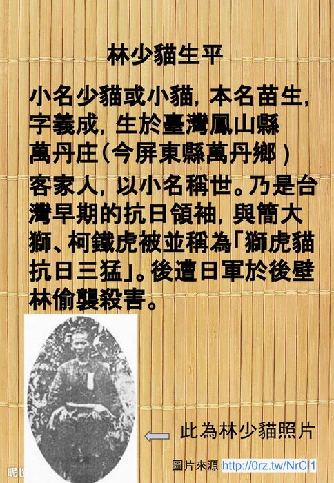 抗日豪傑林少貓 (1)