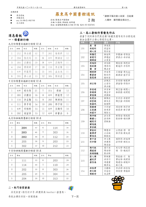 羅高圖訊_第二期_102年11月 羅高圖訊_第二期_102年11月