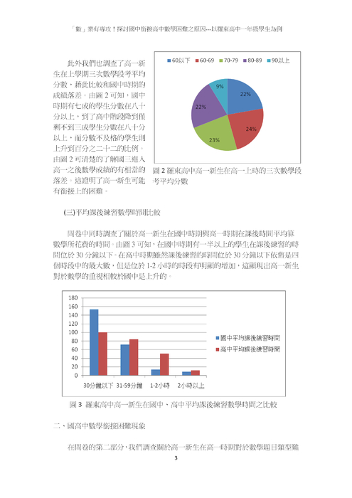 「數」業有專攻 「數」業有專攻
