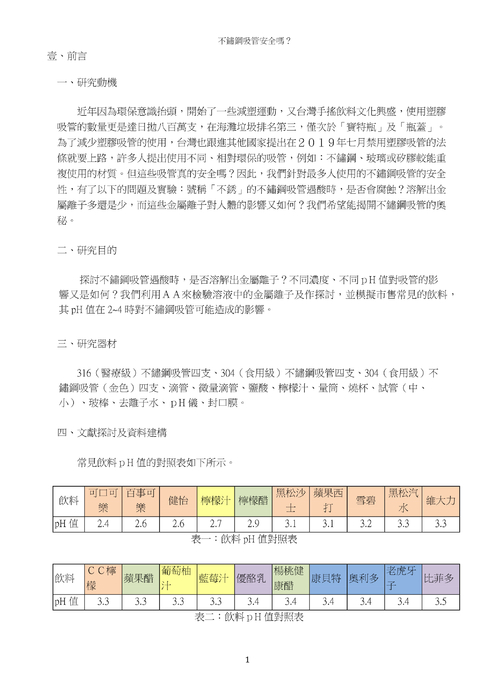 不銹鋼吸管安全嗎