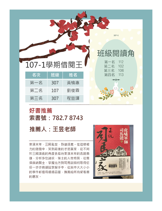 圖書館資訊2月