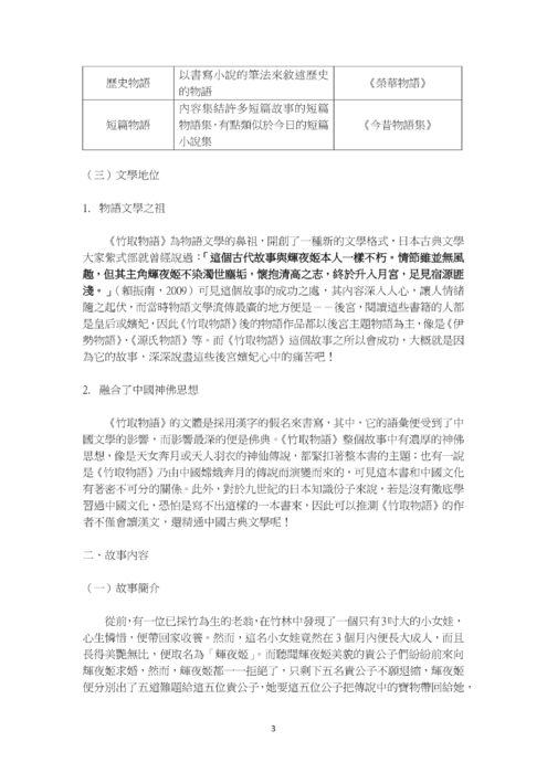 如夢似幻的童話--淺談日本物語之祖《竹取物語》 如夢似幻的童話--淺談日本物語之祖《竹取物語》