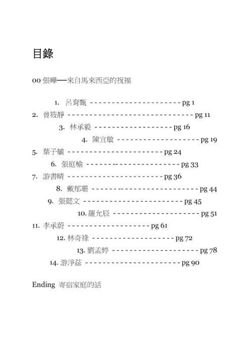 01目錄