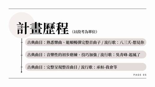 自主學習成果-鋼琴演奏