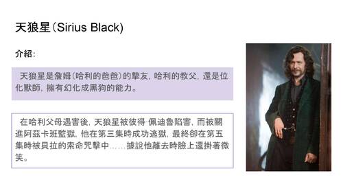 哈利波特小說角色介紹