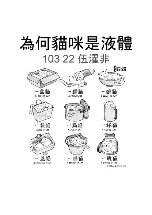為何貓咪是液體