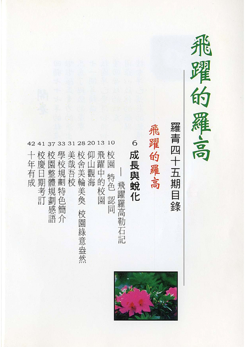 民國88羅高青年第45期 民國88羅高青年第45期