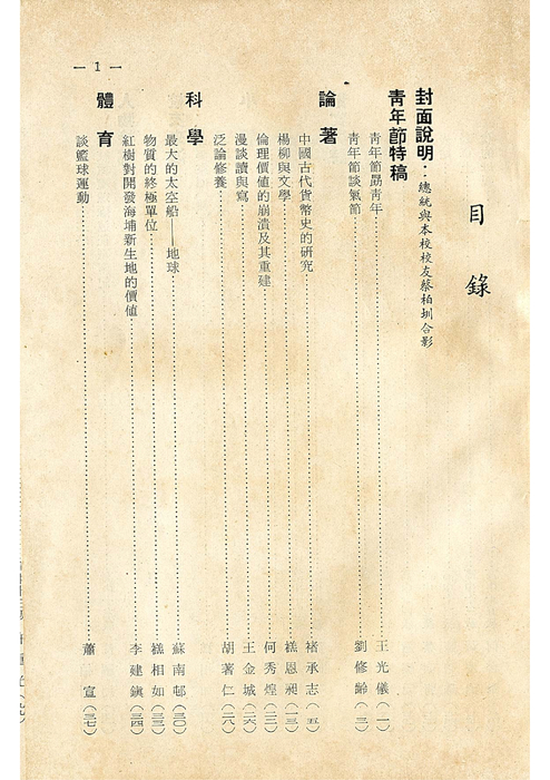 羅中革新3期(53年) 羅中革新3期(53年)
