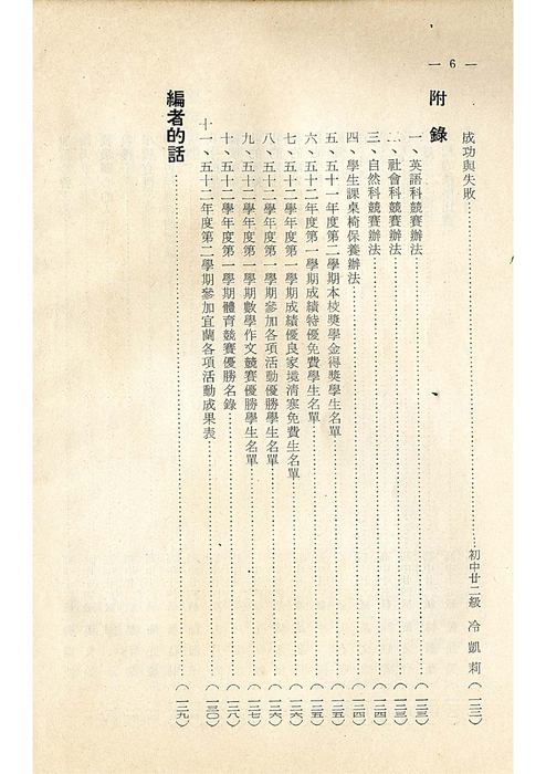 羅中革新3期(53年)