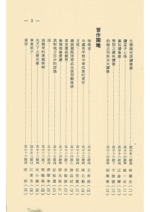 羅中革新5期(54年) 羅中革新5期(54年)
