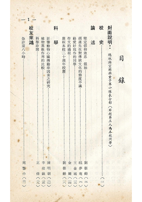 羅中革新7期(55年) 羅中革新7期(55年)
