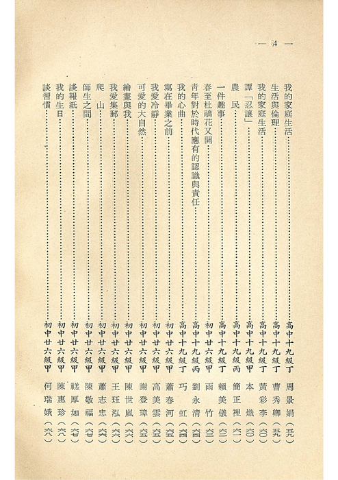 羅中革新10期(57年)